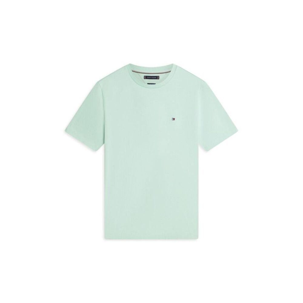Tommy Hilfiger Mens Embroidered Logo Crew Neck / Crushed Mint